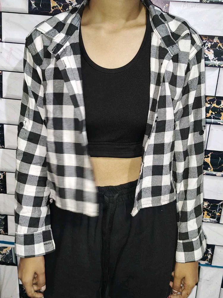 Checkered Flannel Shirt