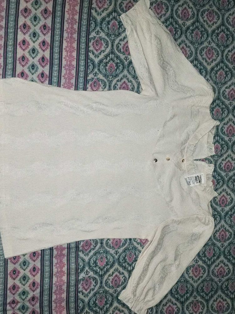 Elegant White Top