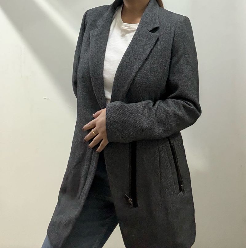 🖤Elegant Grey Coat🖤