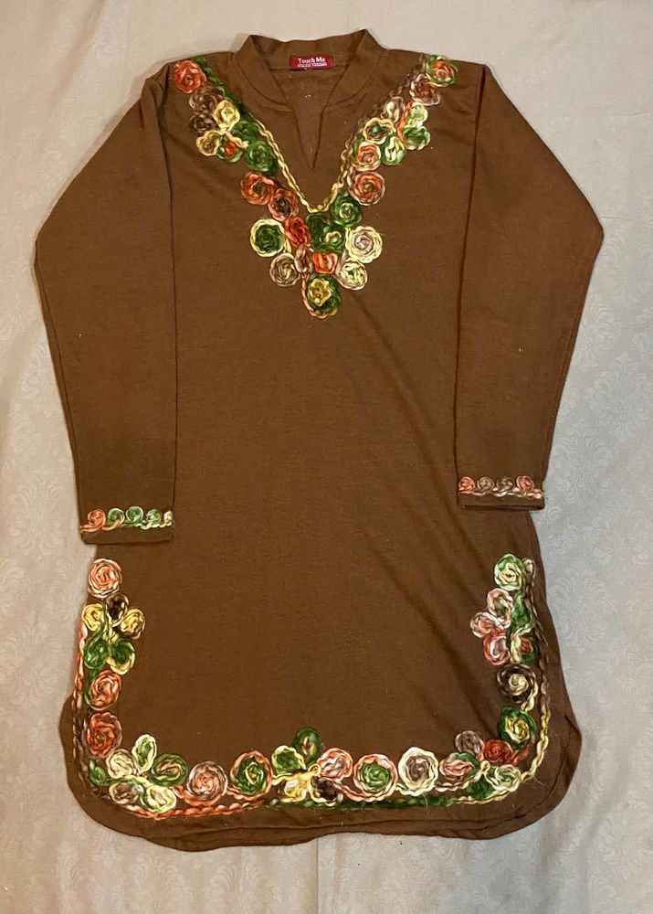 Full Handwork Authentic Kashmiri Kurti