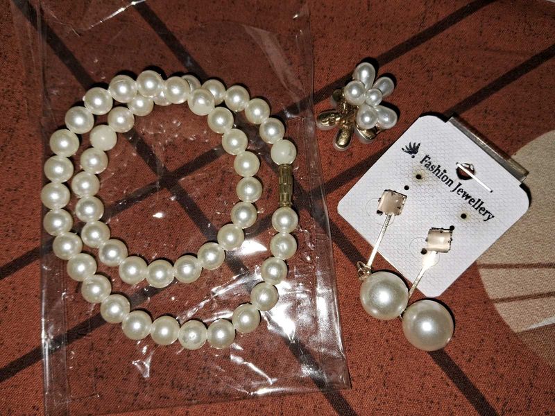 Pearl Jewellery Set