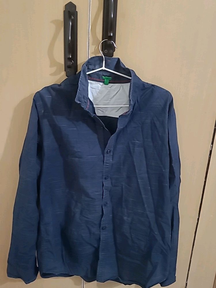 Navy Blue Shirt