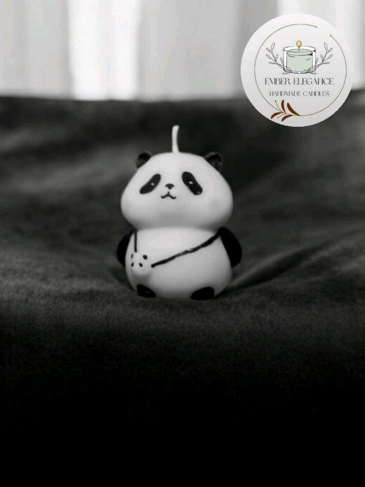 Adorable Panda Candle