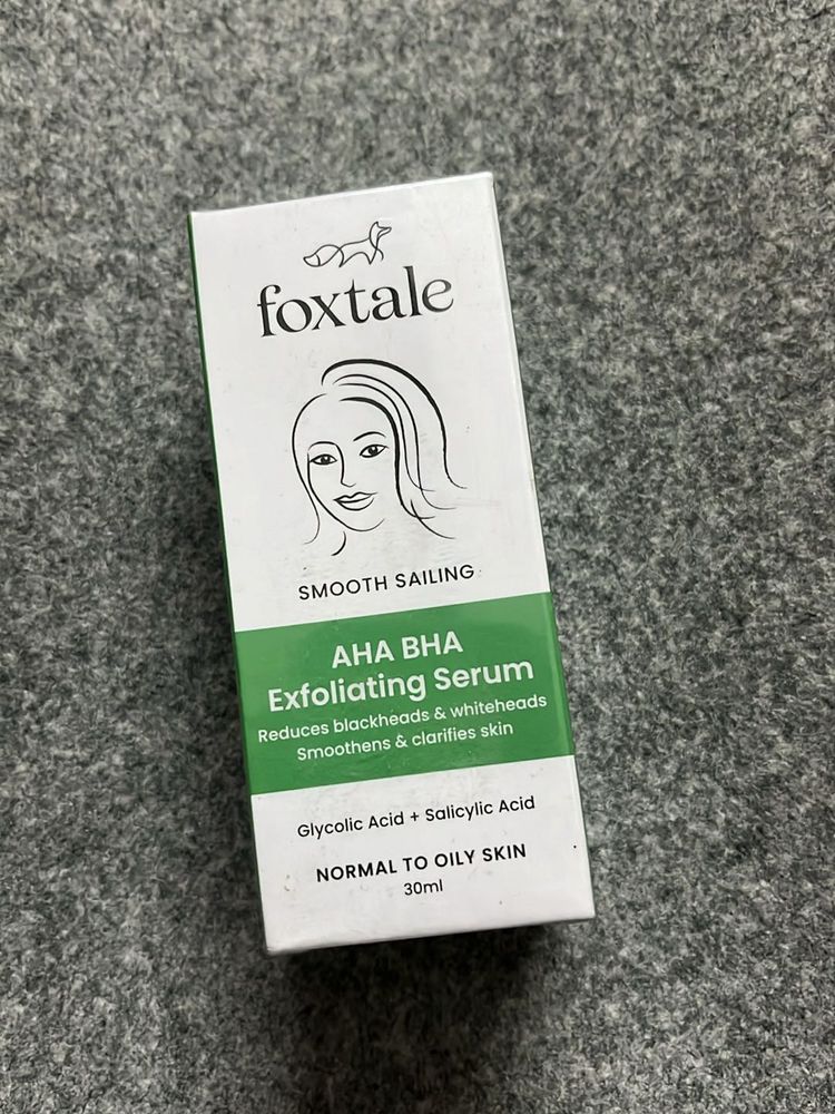 Foxtale Aha Bha Exfoliating Serum