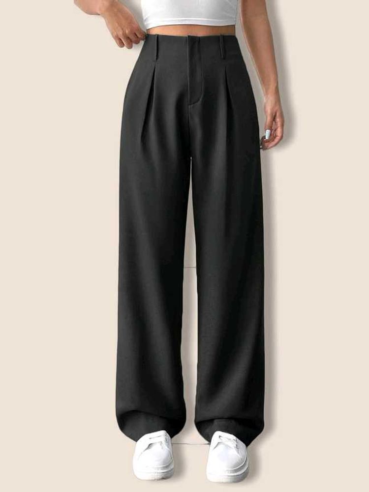 Wide Leg Black Pants