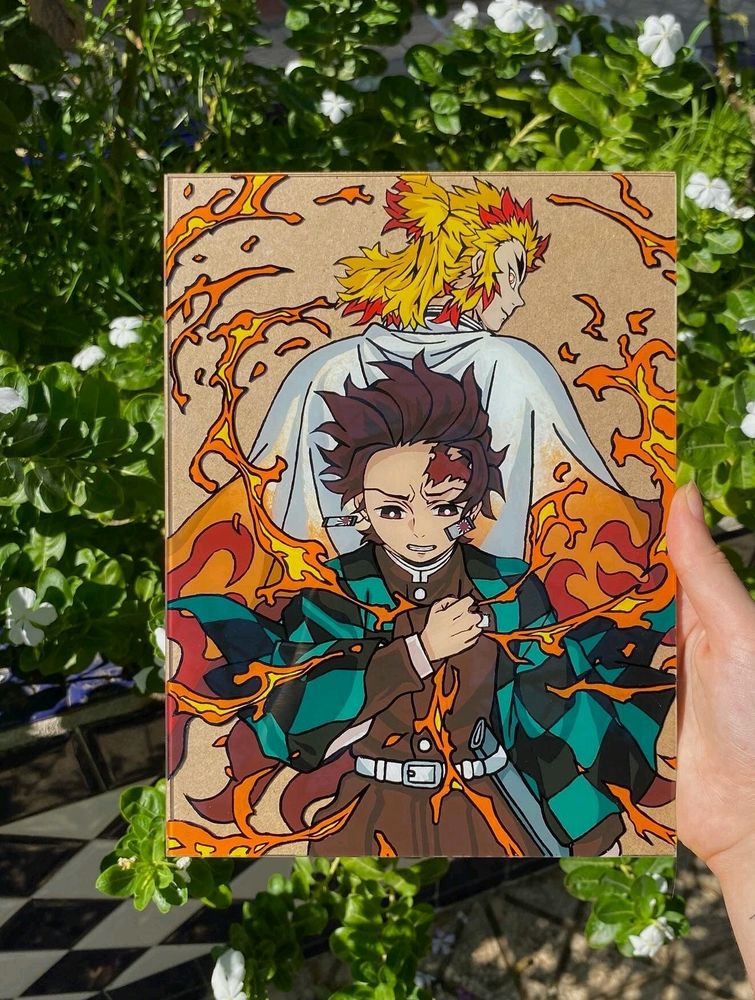 Demon Slayer Inspired Art