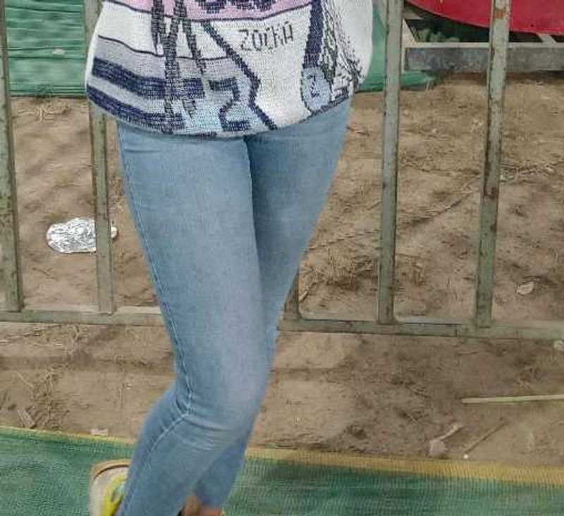 Light Wash Denim Jeans