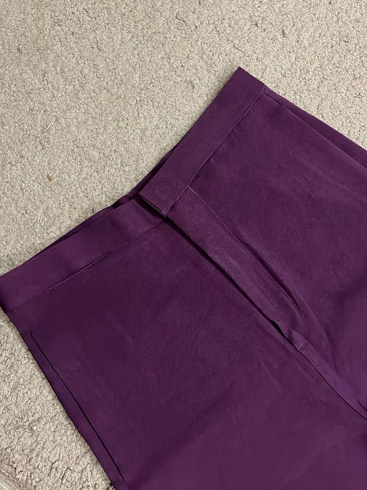 Purple formal Pants