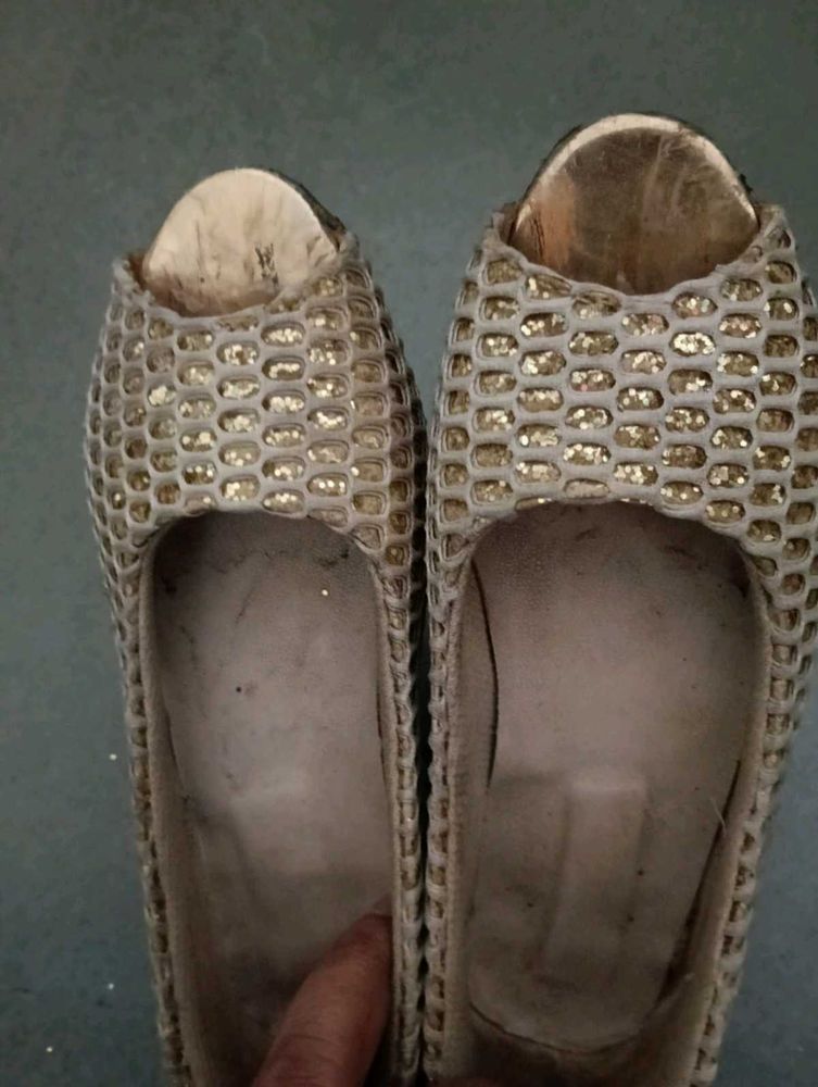 Gold Heels for Girls