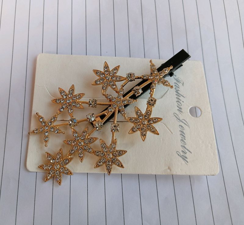 Stone Hair Clip