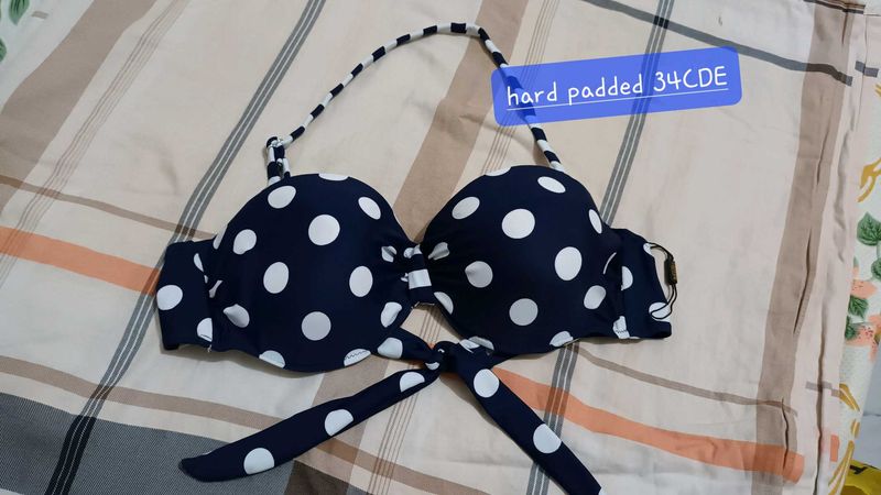 Polka Dot Bikini Top