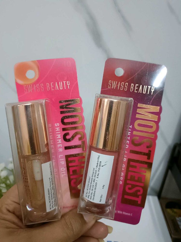 Swiss Beauty Lip Oil &amp; tinted Gloss