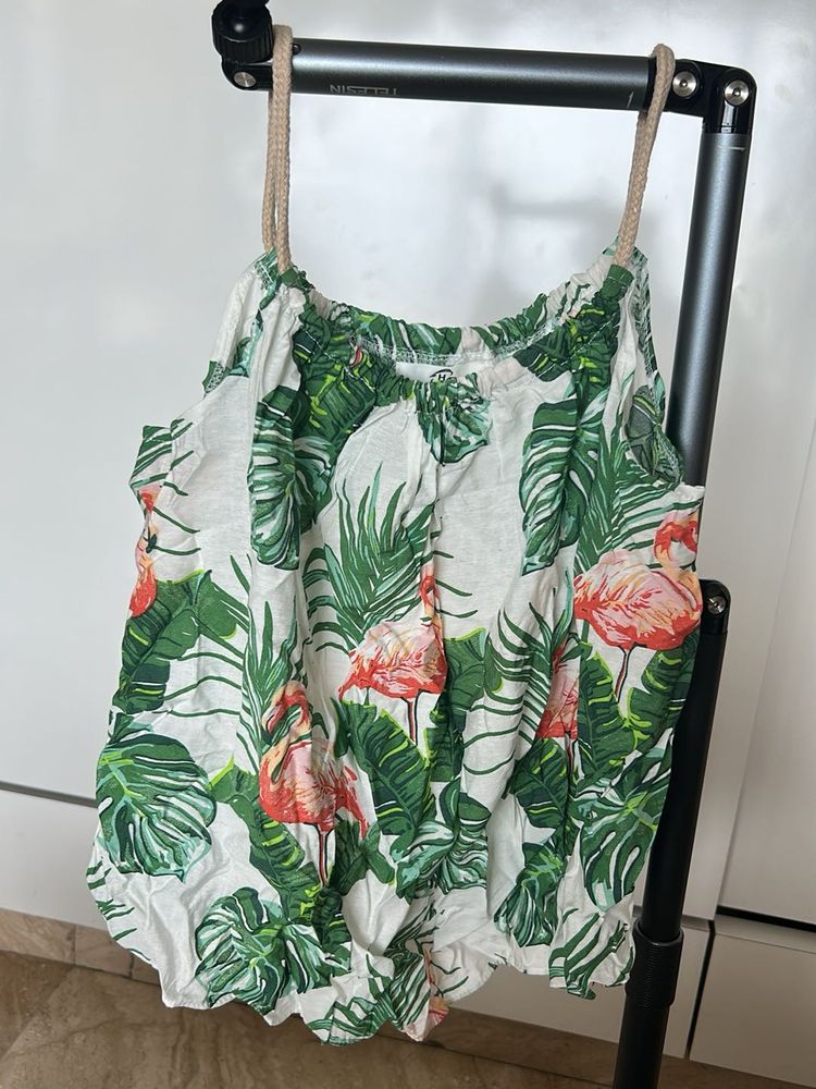 Tropical Print Tank Top