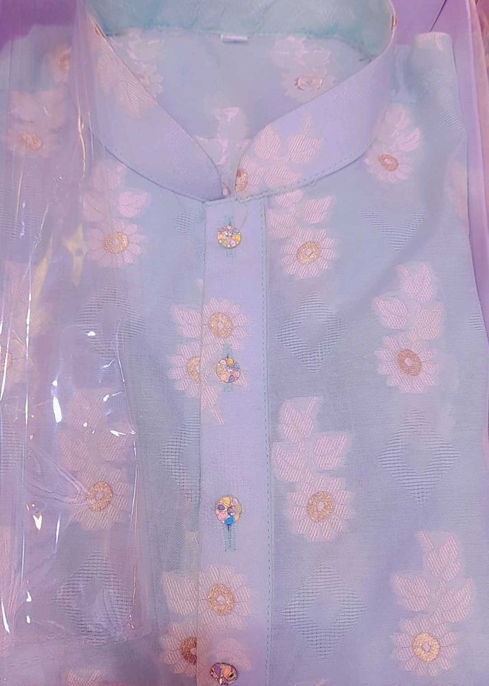 Floral Print Kurta