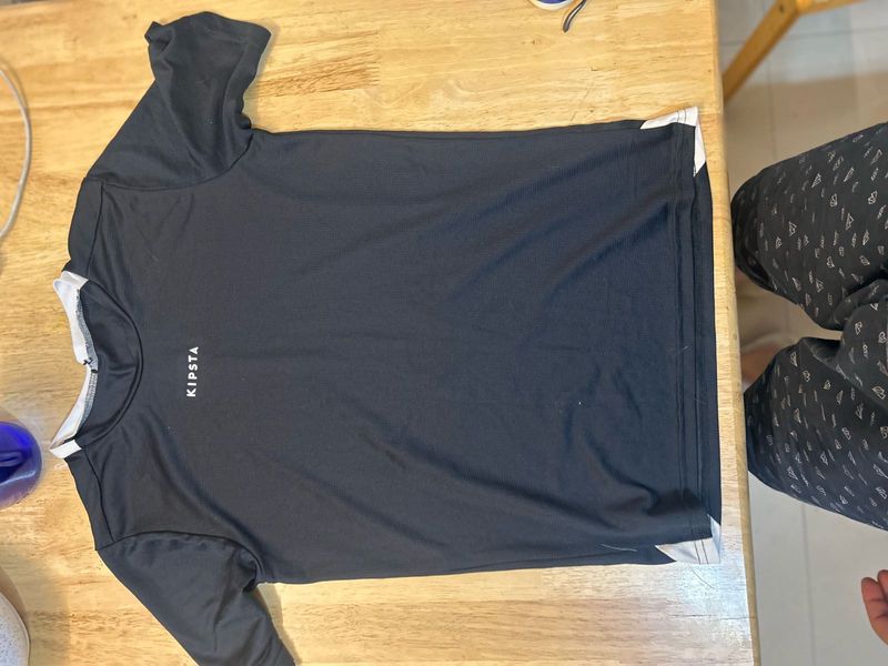 Kipsta Black Athletic Shirt