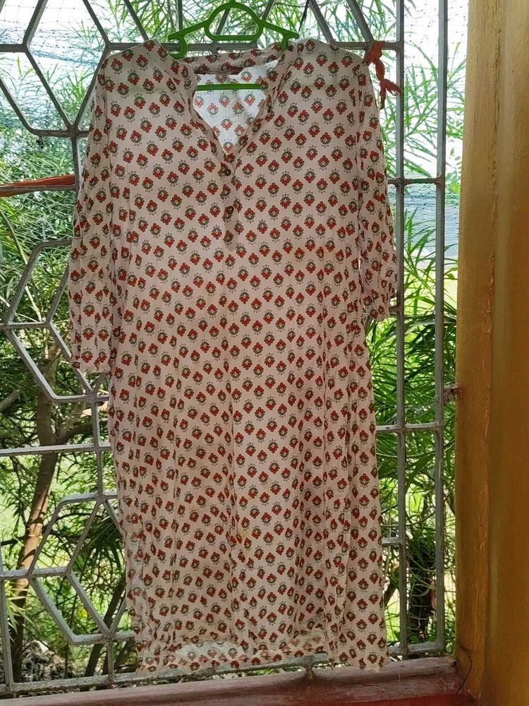 Patterned Tunic Top