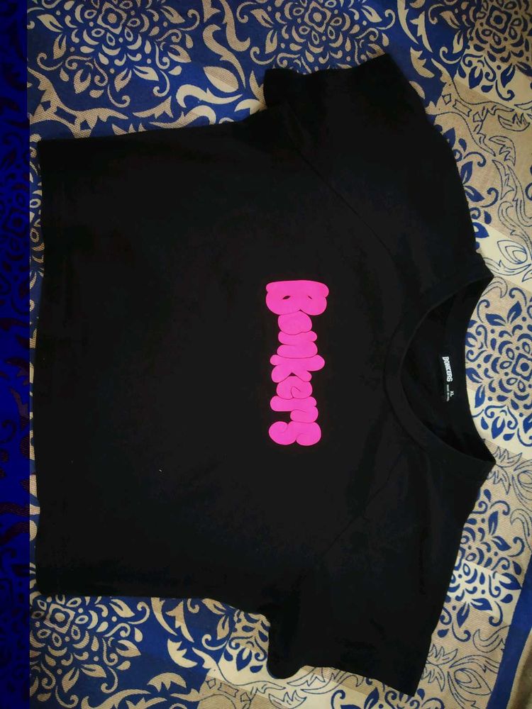 Black 'Bonkers' Graphic Tee