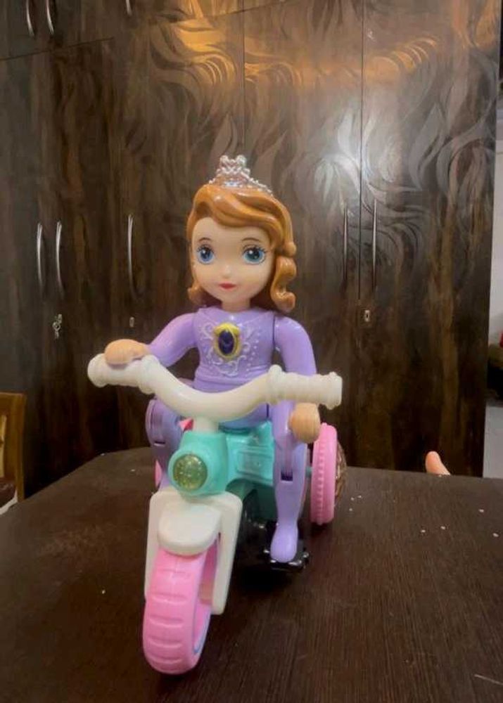 Musical Tricycle Girl LED Baby Toy