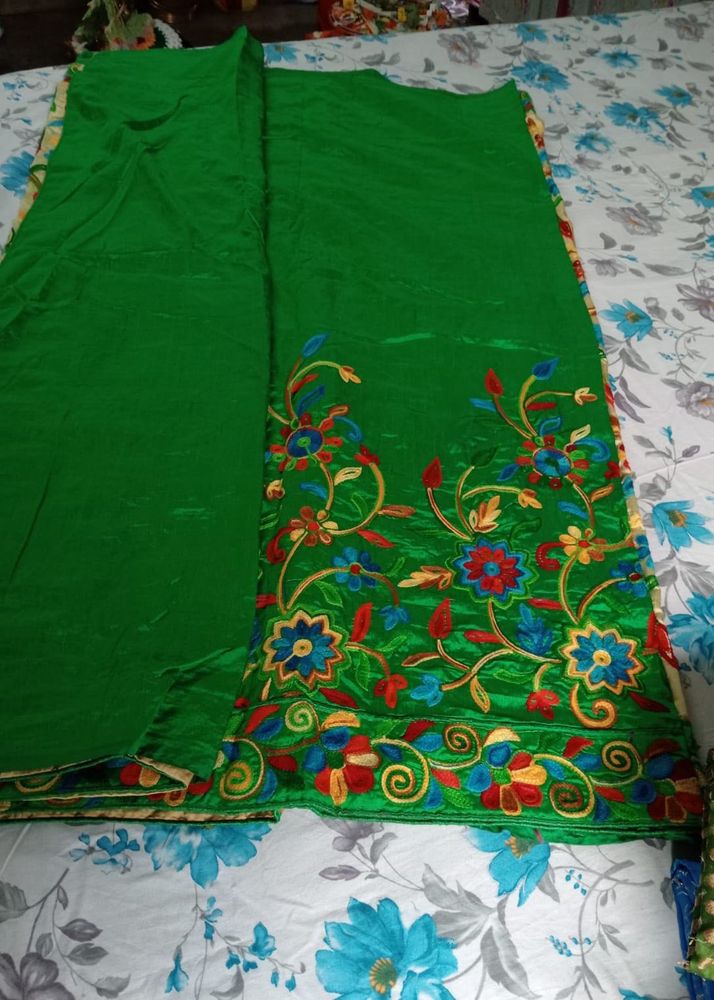 Green Fancy Saree