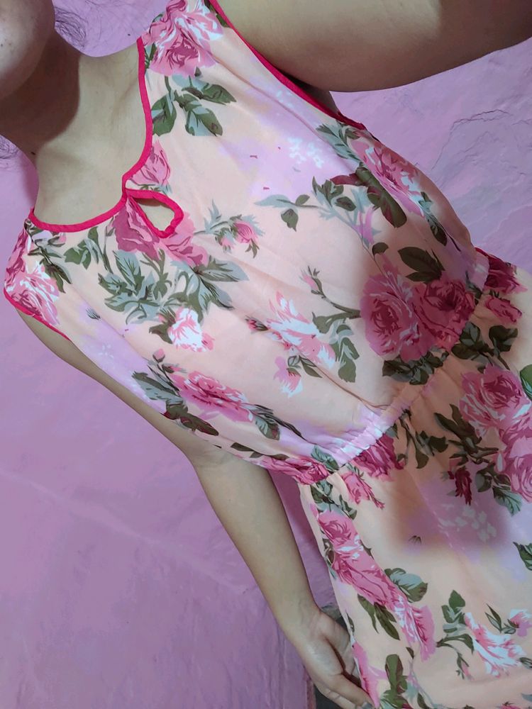 Flower Print Dress