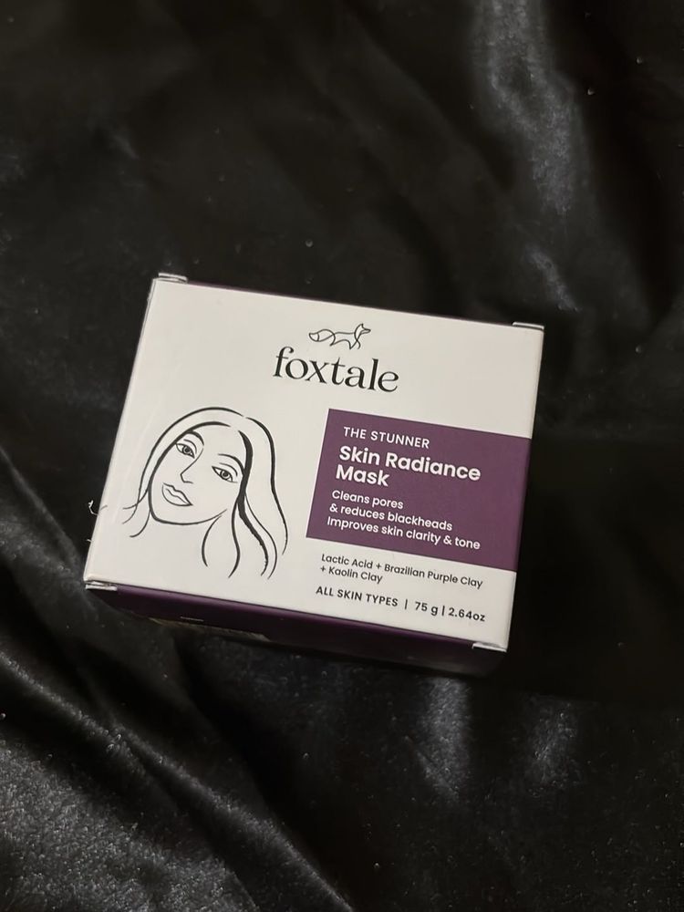 🎭 Foxtale – The Stunner Skin Radiance Mask