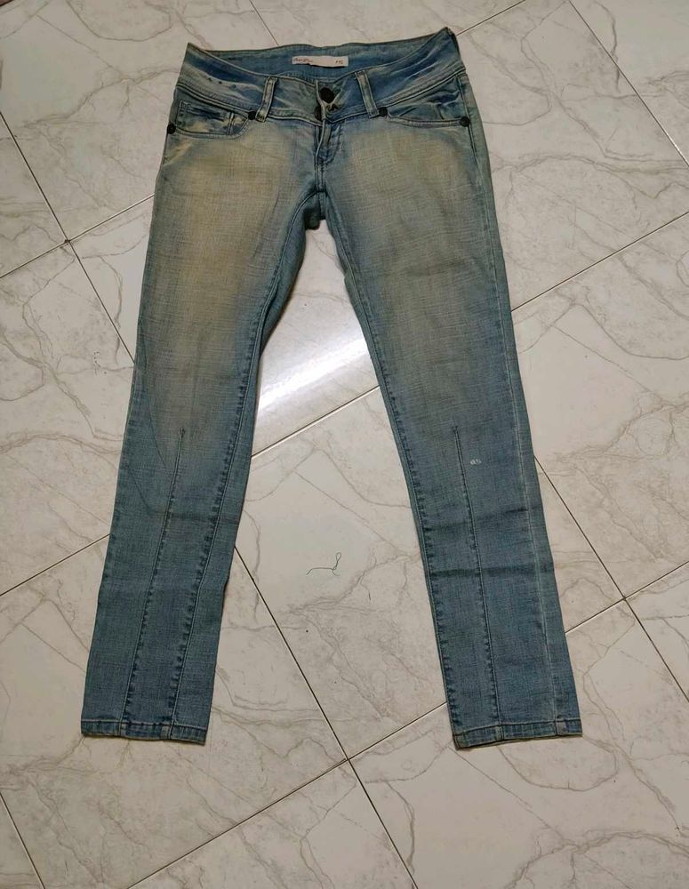 Light Wash Denim Jeans