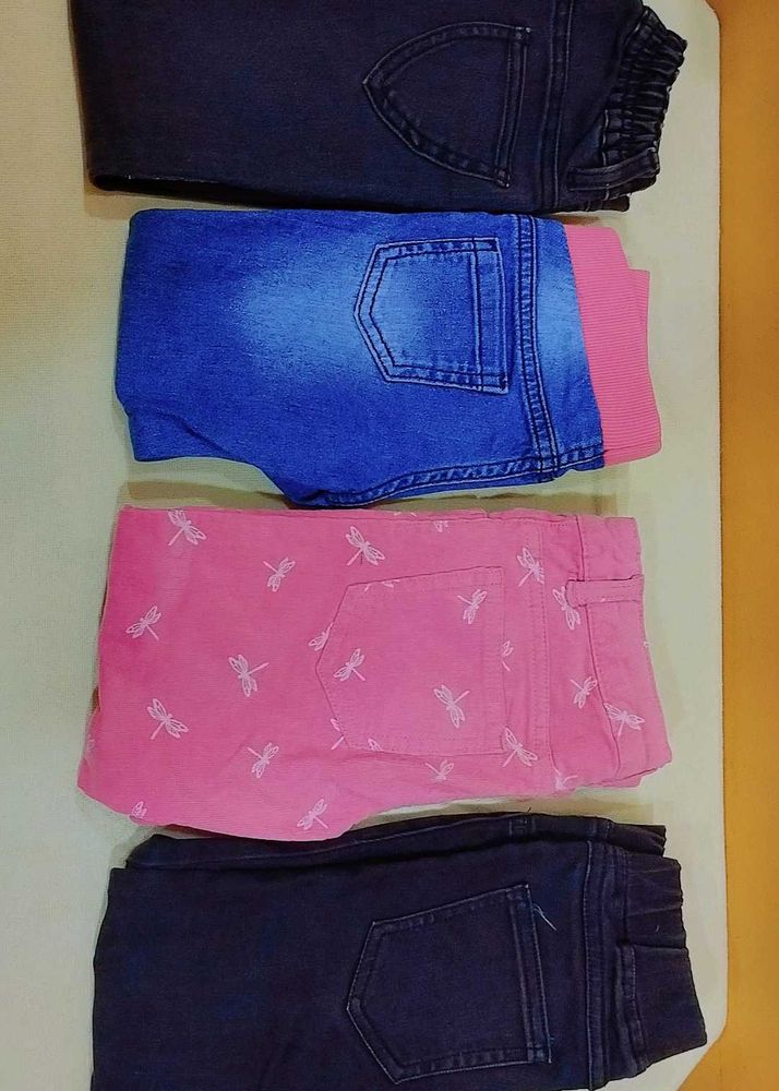 Combo Of 4 Jeans
