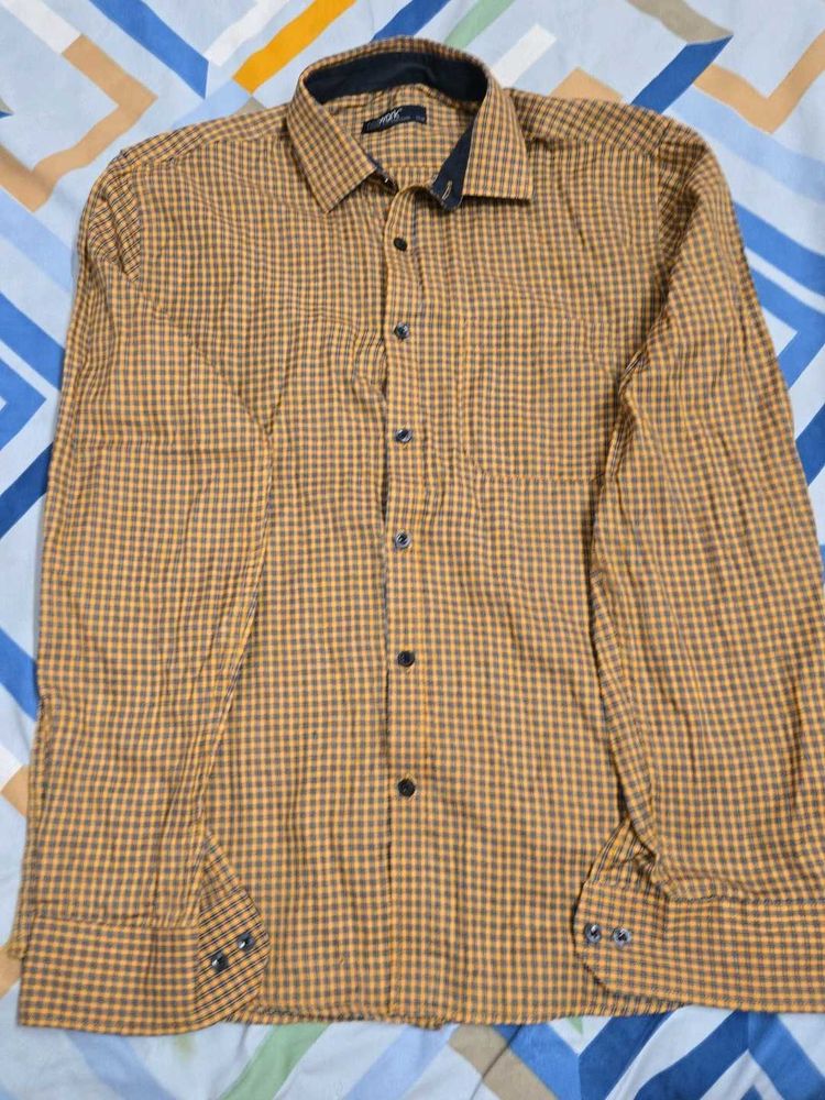 Checkered Long Sleeve Shirt