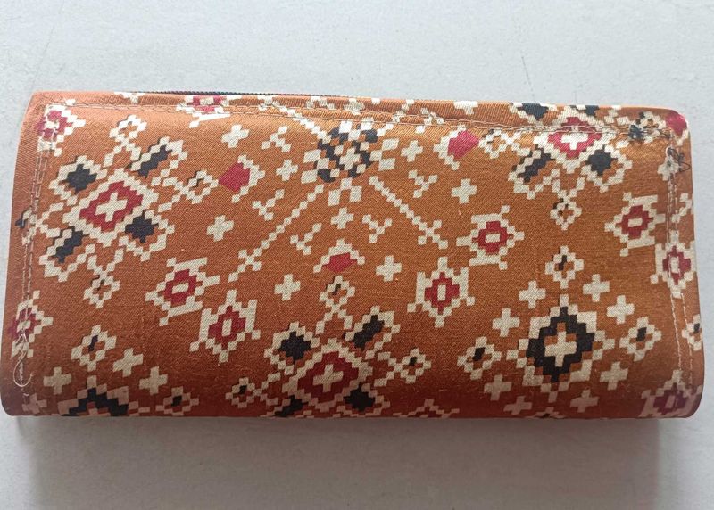 Patola Print Clutch