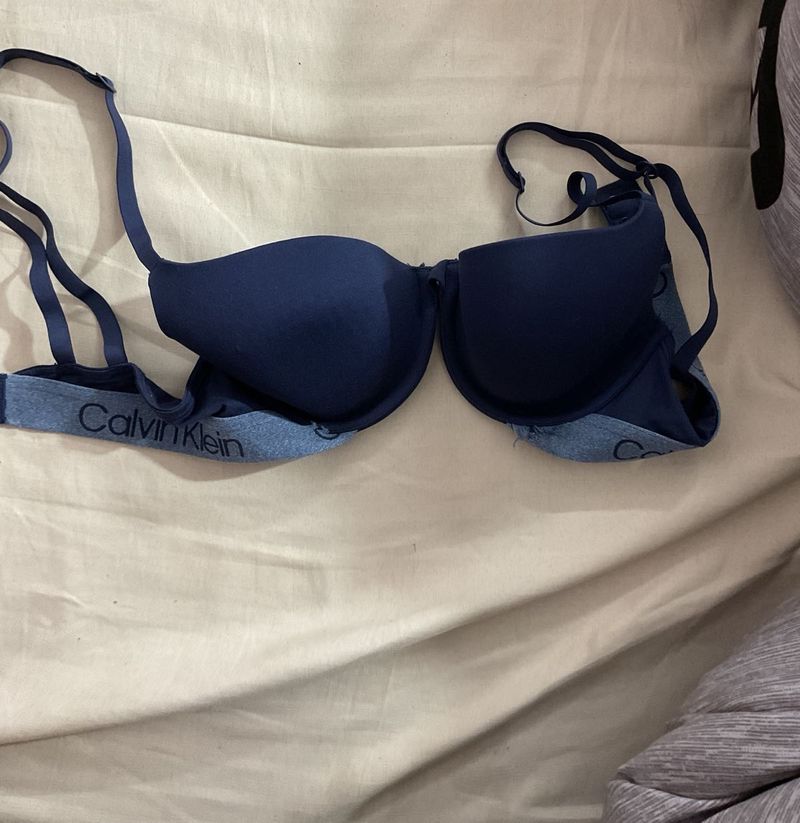 Calvin Klein Navy Blue Bra