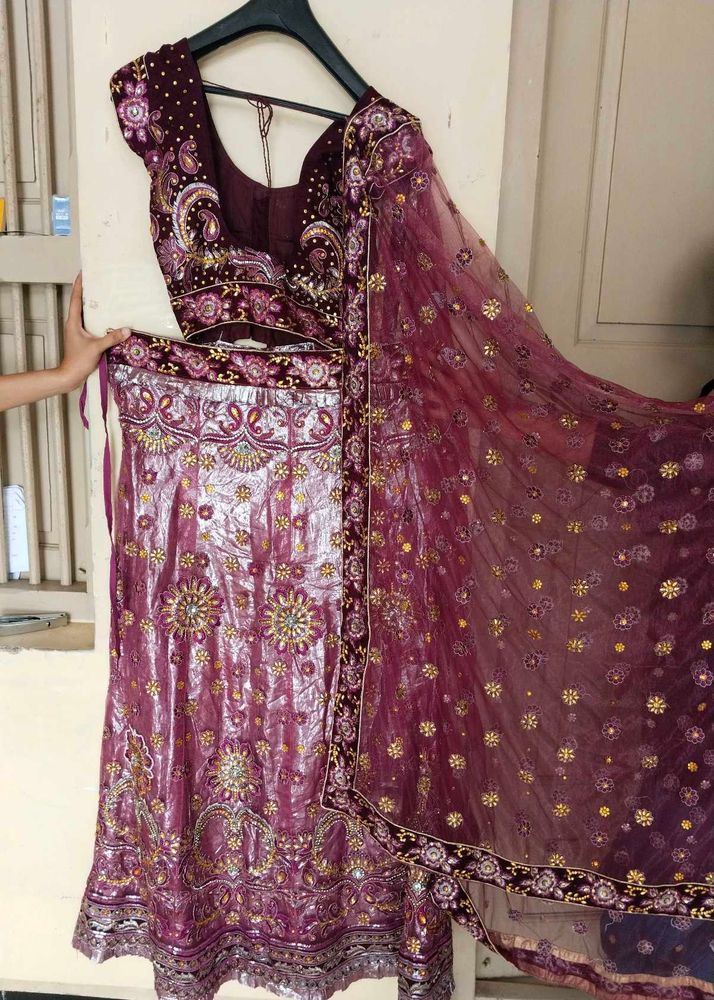 Maroon Lehenga Choli Gorgeous 😍😍😍