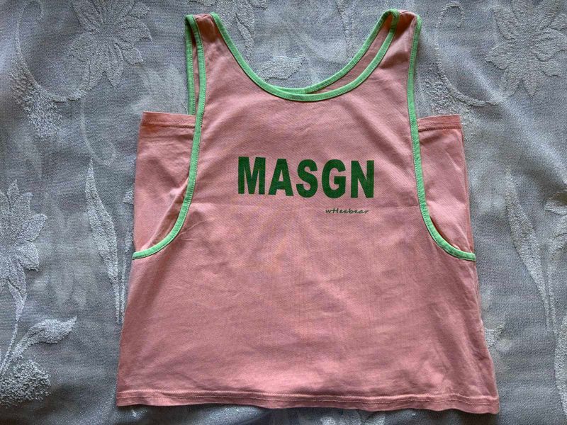 MASGN Graphic Tank Top