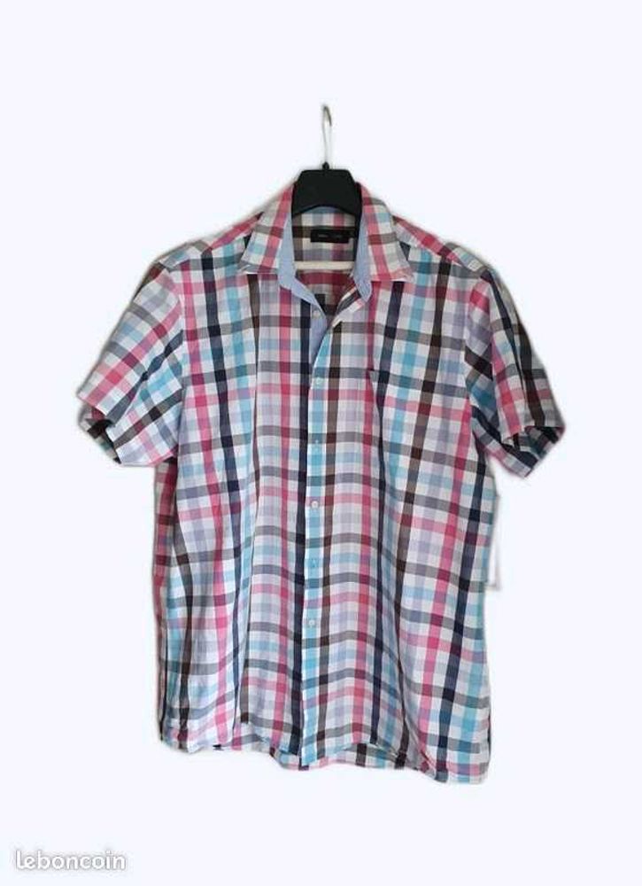 Men's Plaid Short Sleeve Shirt