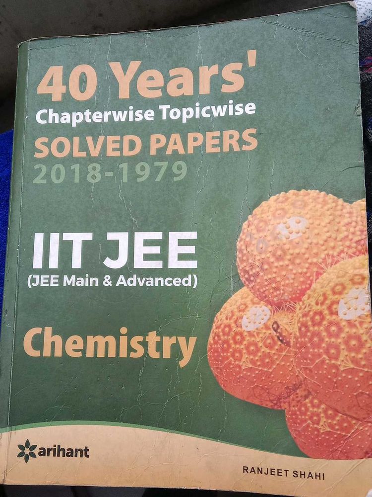 ARIHANT CHEMISTRY 40 YEARS SOLVED PAPERS
