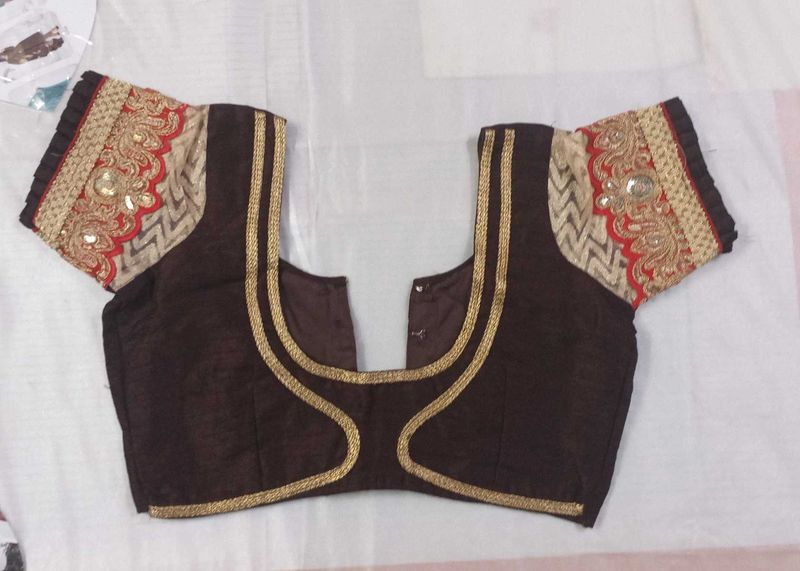 Beautiful Design Coffee Blouses