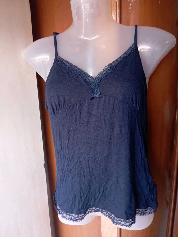 Lace Trim Cami Top