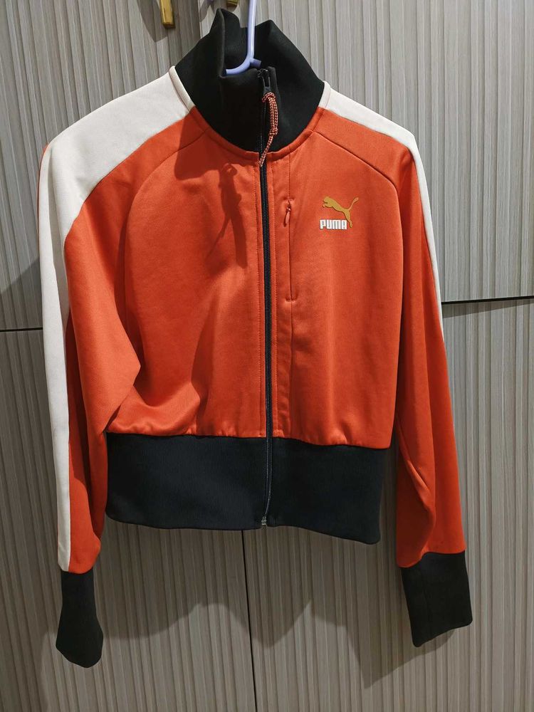 Puma Mock Neck Track Jacket