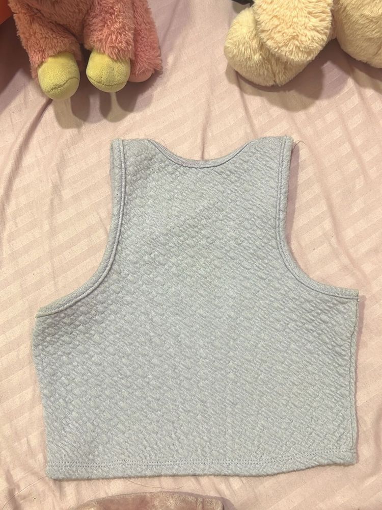 Cute lavender Crop Top