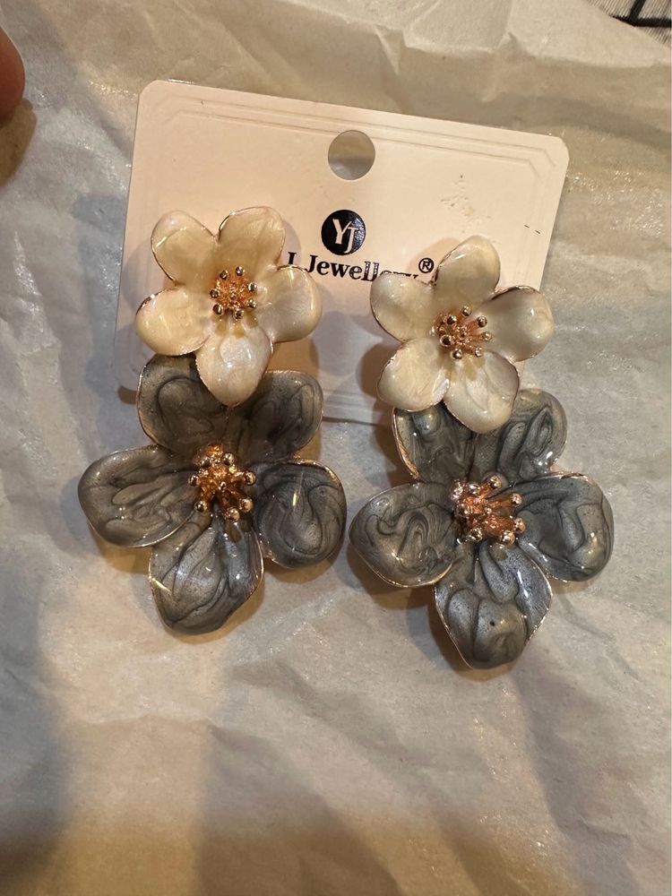 Floral Statement Earrings
