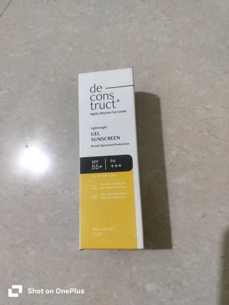 Deconstruct SPF 55+ Gel Sunscreen