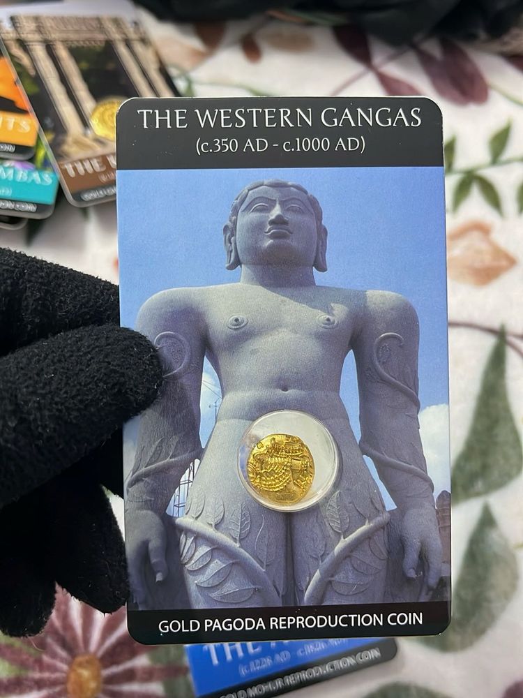 Western Gangas Gold Pagoda Reproduction Coin