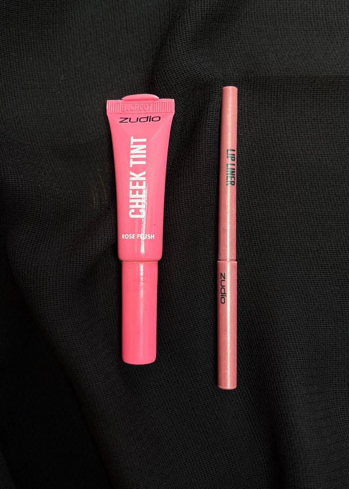 Zudio Cheek Tint And Lip Liner