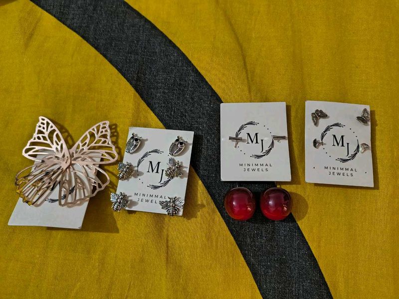 Trendy Jewellery Combo – 7 Pieces 🌸