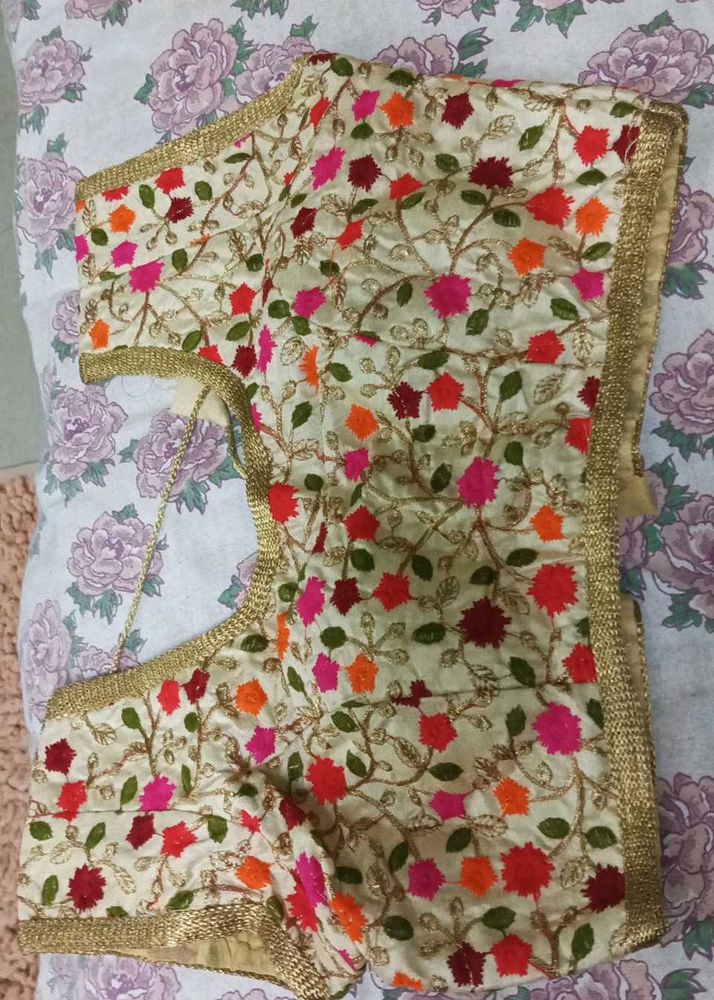Floral Embroidered Blouse