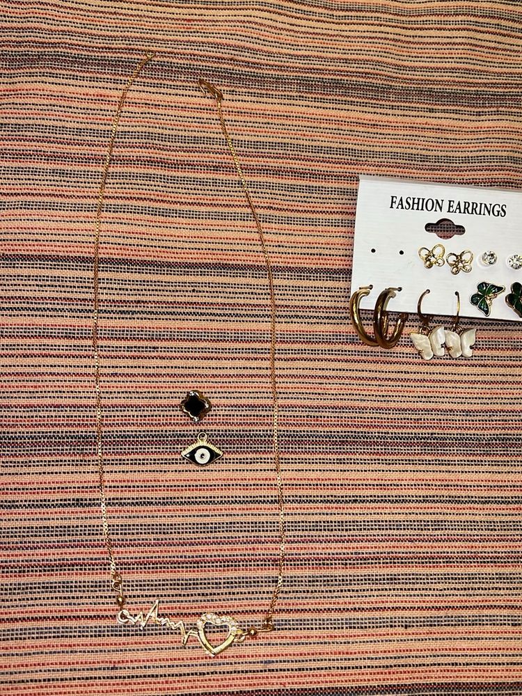 Earring &amp; Necklace Set