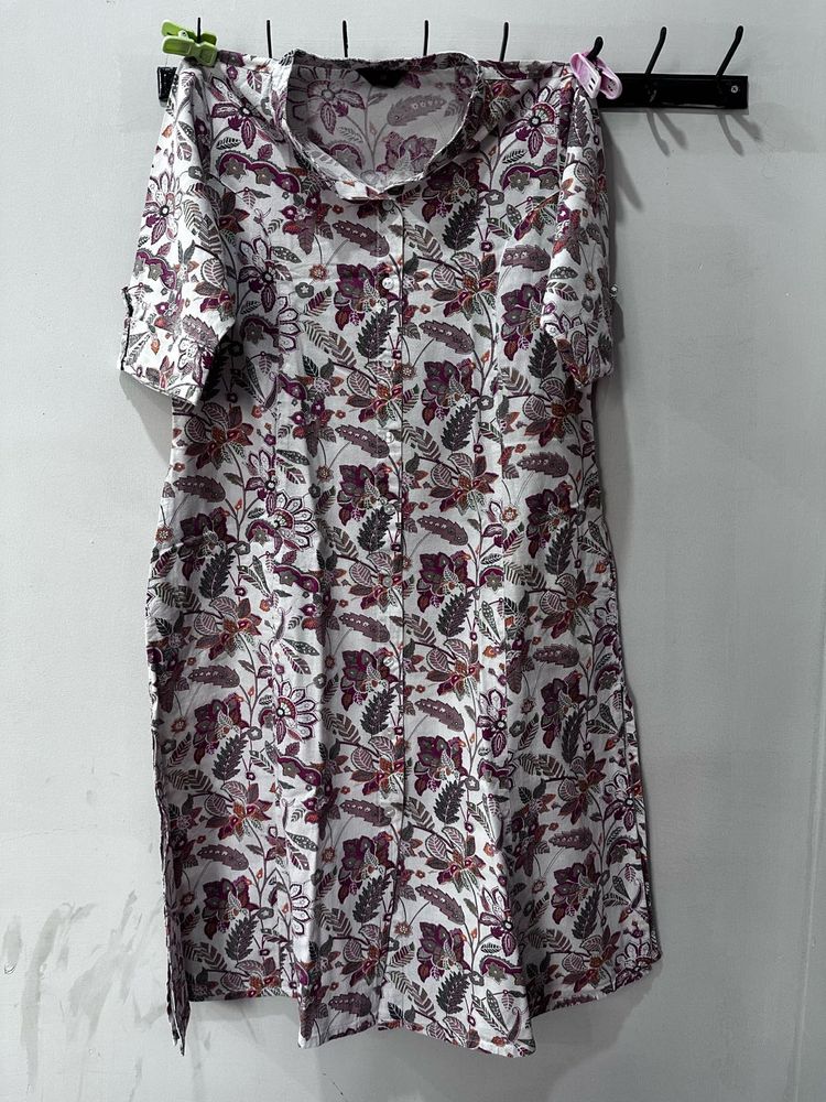 Floral Print Casual Dress