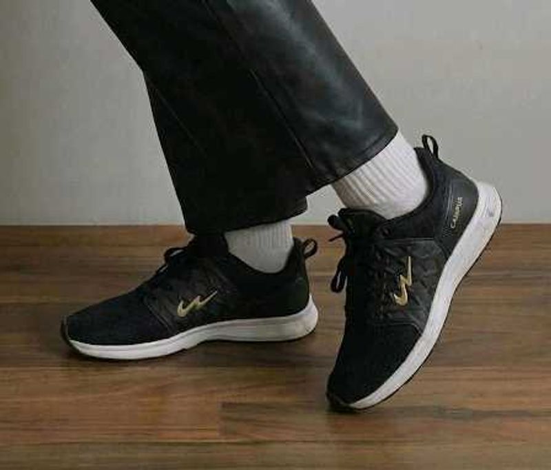 Campus Men’s Black Running Shoes