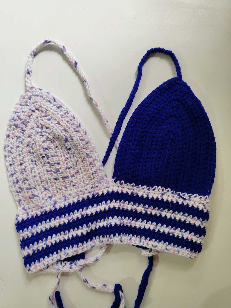 Unique Crochet Halter Top