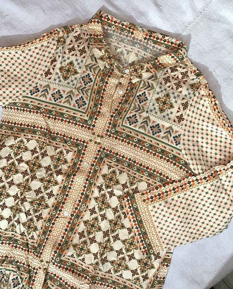 Beautiful Print Work Top