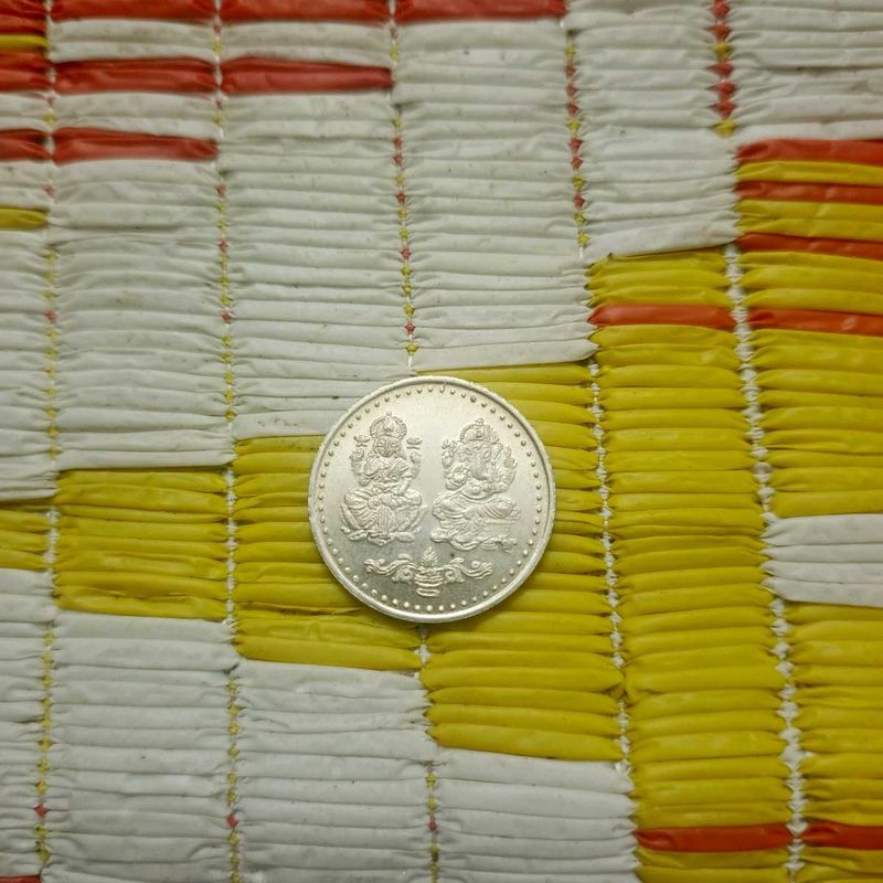 Lakshmi Ganesh Silver Coin
